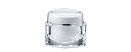 Jar Krim Oval Akrilik 50ml - VD-50 Permata Romantis